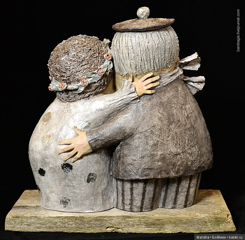 Авторские фигурки Марии Касьяненко из дерева и папье маше (фото 9)