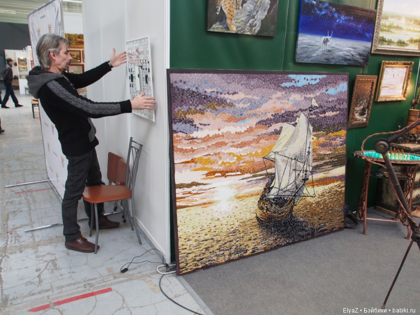 Репортаж с выставки "АРТ-Россия" с Нижегородской ярмарки, часть 1 (фото 8)
