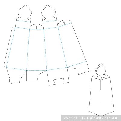 Мини МК изготовления коробочек для отправки