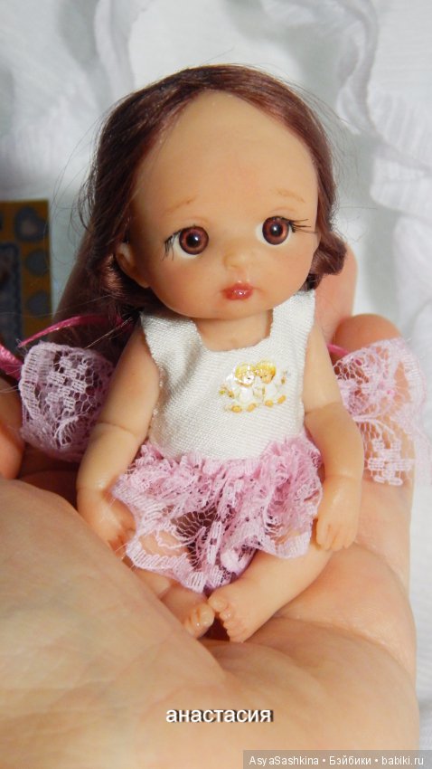 Кокетка. Авторская кукла Аси Сашкиной (фото 5)