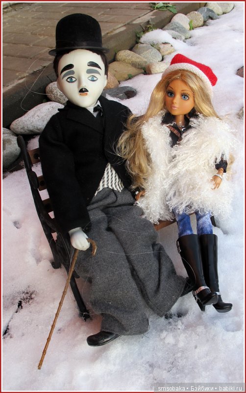 Чарли Чаплин — Фарфоровые статуэтки и фигурки: винтаж