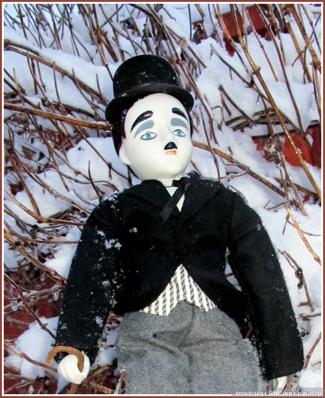 Чарли Чаплин — Фарфоровые статуэтки и фигурки: винтаж