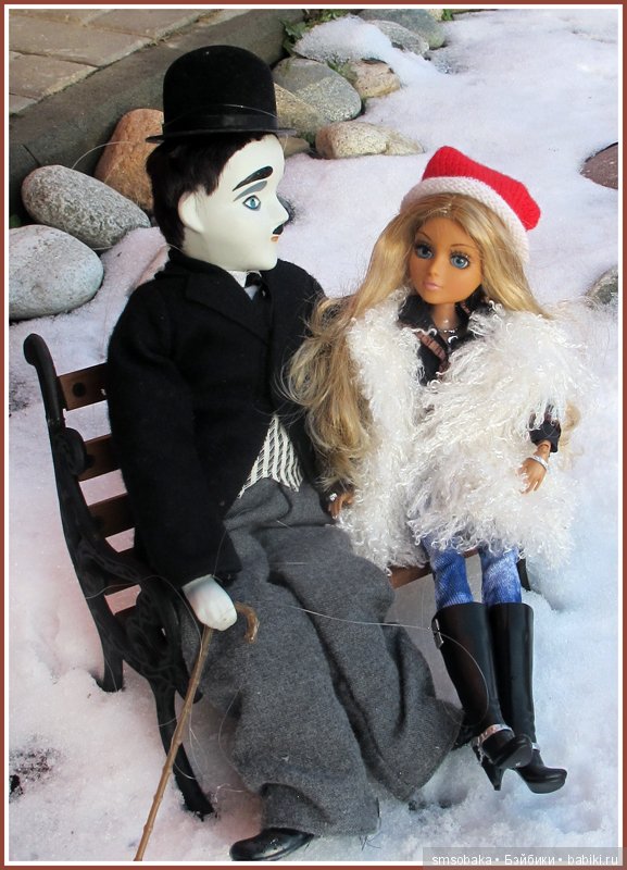 Чарли Чаплин — Фарфоровые статуэтки и фигурки: винтаж