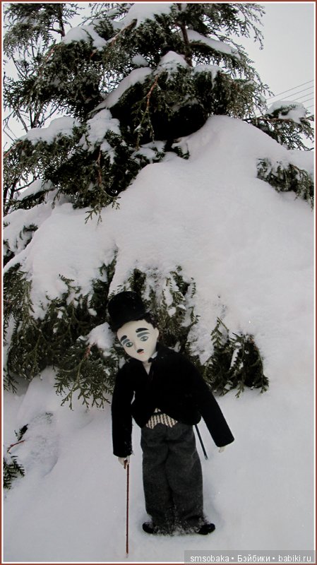 Чарли Чаплин — Фарфоровые статуэтки и фигурки: винтаж