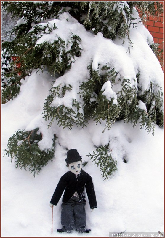 Чарли Чаплин — Фарфоровые статуэтки и фигурки: винтаж