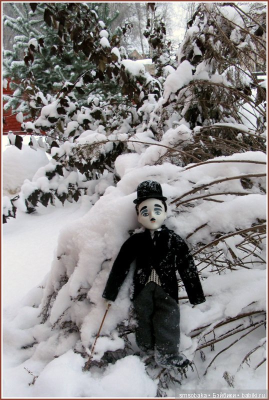 Чарли Чаплин — Фарфоровые статуэтки и фигурки: винтаж (фото 6)