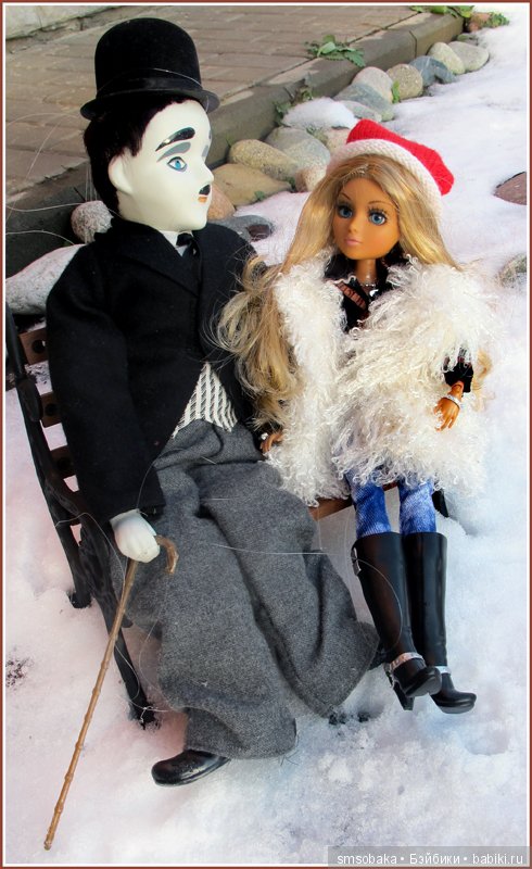 Чарли Чаплин — Фарфоровые статуэтки и фигурки: винтаж