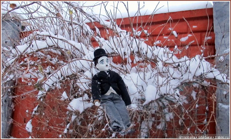 Чарли Чаплин — Фарфоровые статуэтки и фигурки: винтаж