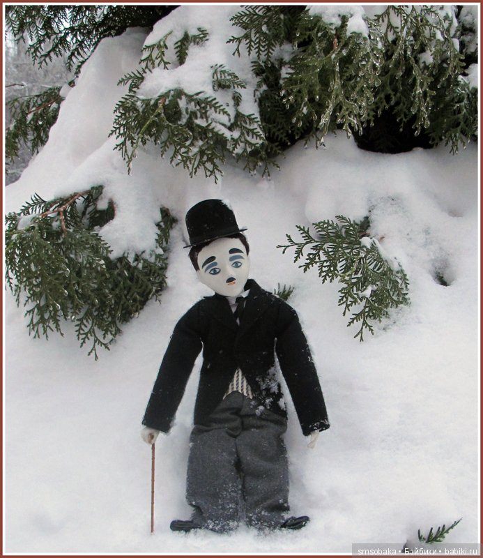 Чарли Чаплин — Фарфоровые статуэтки и фигурки: винтаж