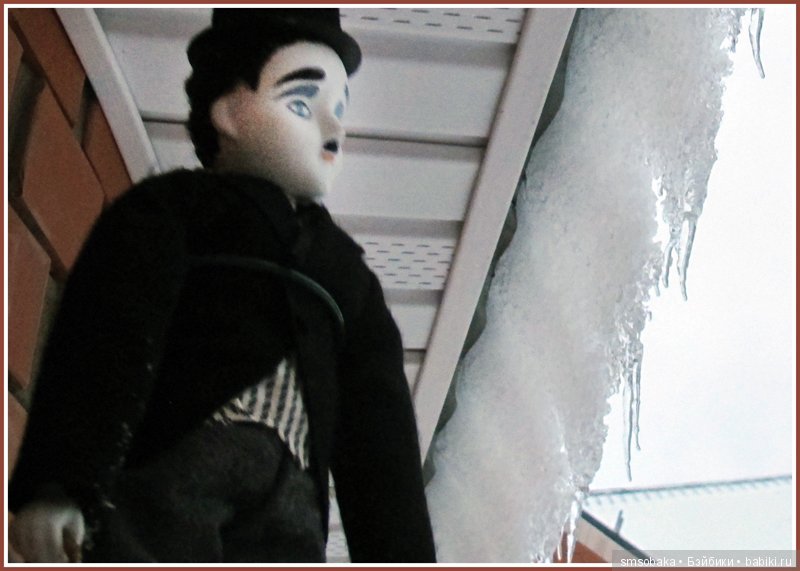 Чарли Чаплин — Фарфоровые статуэтки и фигурки: винтаж