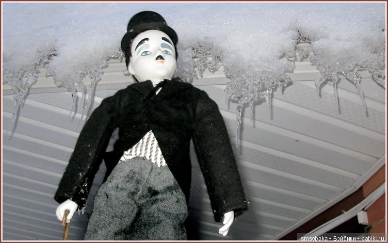 Чарли Чаплин — Фарфоровые статуэтки и фигурки: винтаж