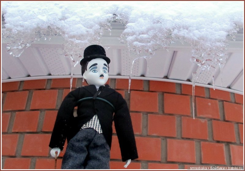 Чарли Чаплин — Фарфоровые статуэтки и фигурки: винтаж