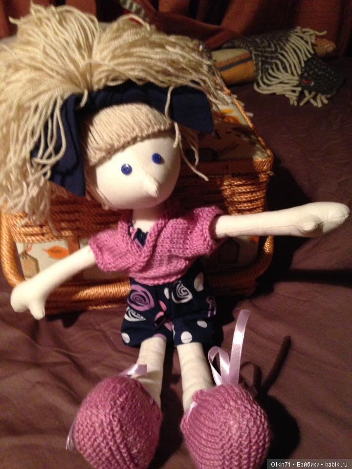 Покажу, что умею. Игрушки вязанные спицами
