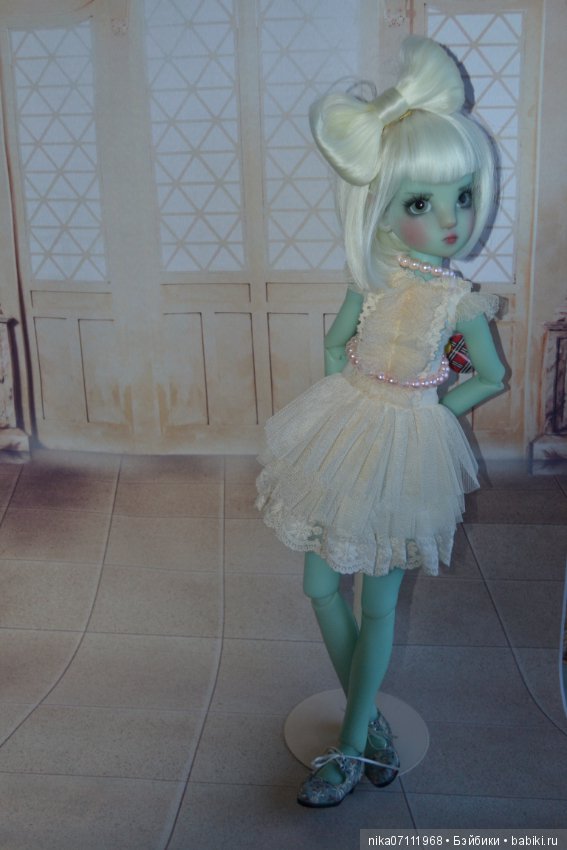 Голубая кошечка Конеко — Куклы Kaye Wiggs (Кайе Виггс): авторские BJD (БЖД) (фото 7)