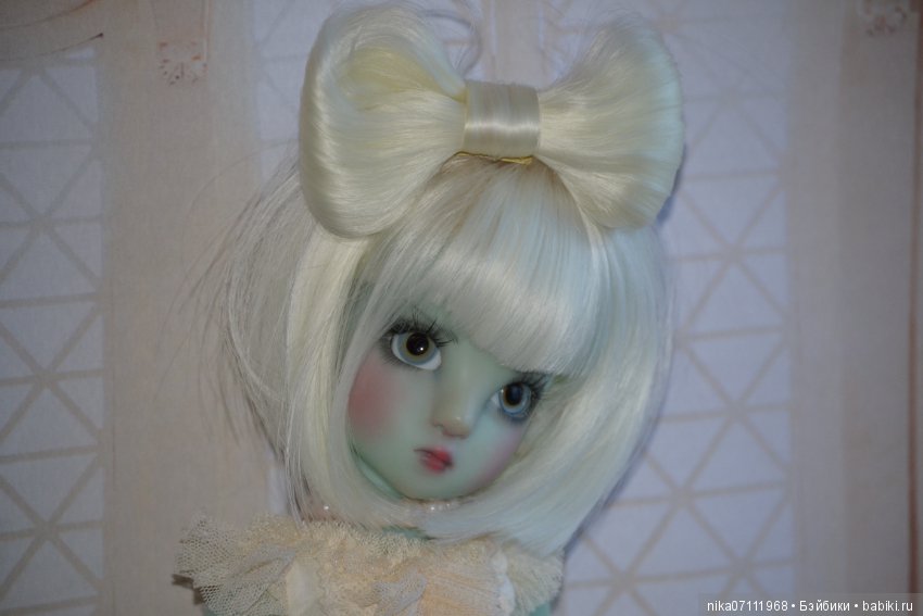 Голубая кошечка Конеко — Куклы Kaye Wiggs (Кайе Виггс): авторские BJD (БЖД) (фото 4)