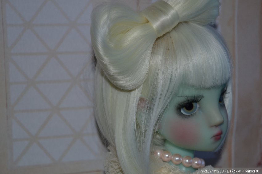 Голубая кошечка Конеко — Куклы Kaye Wiggs (Кайе Виггс): авторские BJD (БЖД)