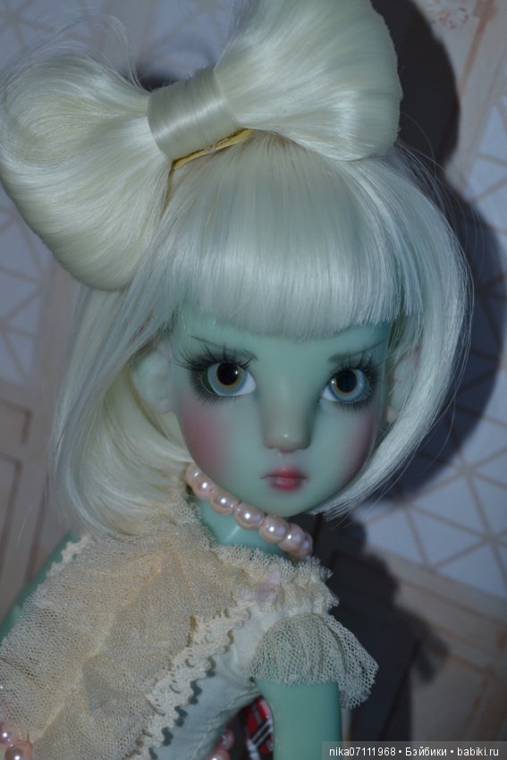 Голубая кошечка Конеко — Куклы Kaye Wiggs (Кайе Виггс): авторские BJD (БЖД) (фото 8)