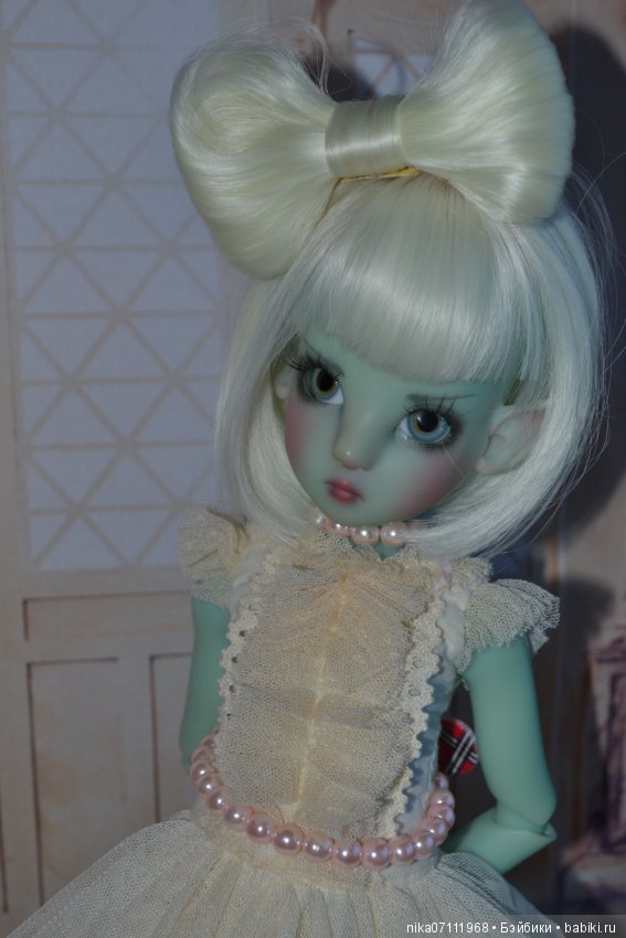 Голубая кошечка Конеко — Куклы Kaye Wiggs (Кайе Виггс): авторские BJD (БЖД) (фото 9)