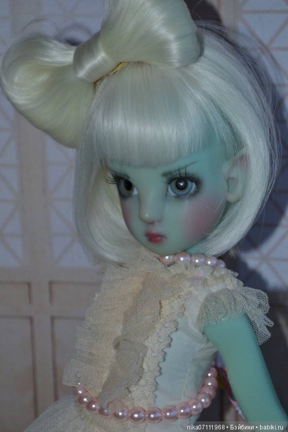 Голубая кошечка Конеко — Куклы Kaye Wiggs (Кайе Виггс): авторские BJD (БЖД) (фото 10)