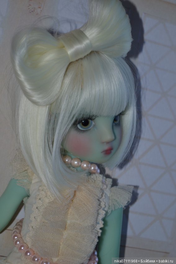 Голубая кошечка Конеко — Куклы Kaye Wiggs (Кайе Виггс): авторские BJD (БЖД) (фото 5)