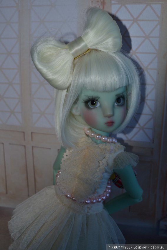 Голубая кошечка Конеко — Куклы Kaye Wiggs (Кайе Виггс): авторские BJD (БЖД) (фото 6)