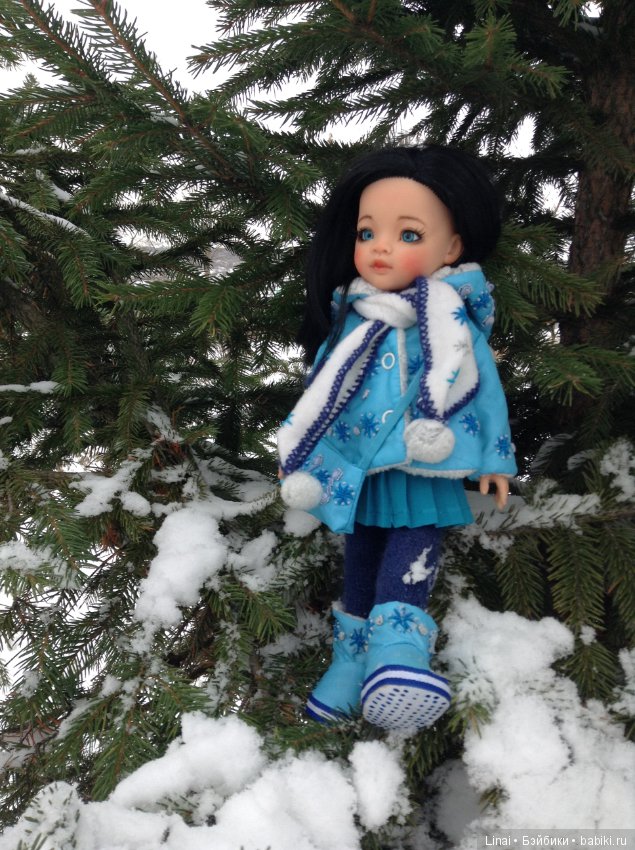 Зимнее утро почти Снегурочки или ООАК паолочки Лиу