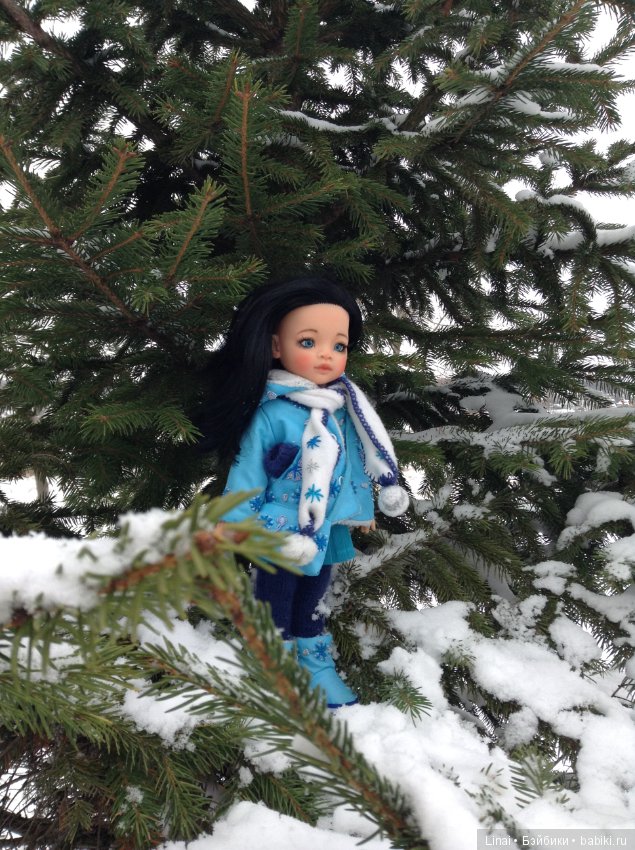 Зимнее утро почти Снегурочки или ООАК паолочки Лиу