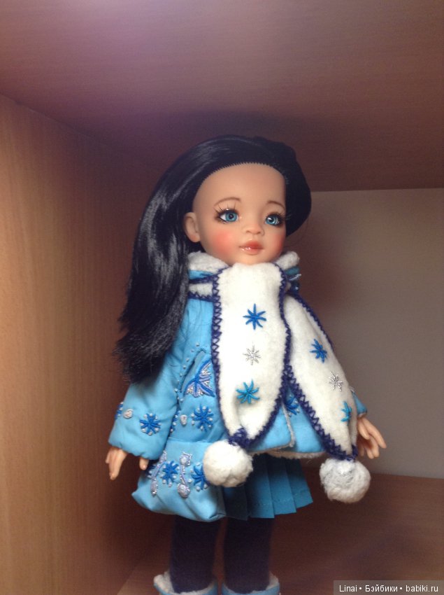 Зимнее утро почти Снегурочки или ООАК паолочки Лиу