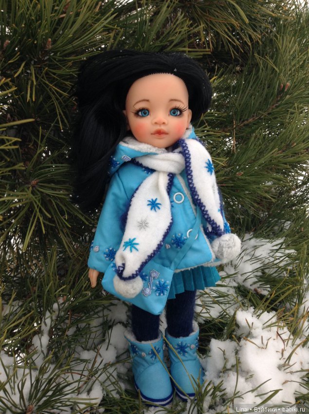 Зимнее утро почти Снегурочки или ООАК паолочки Лиу