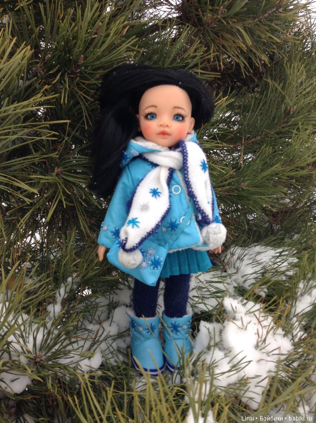 Зимнее утро почти Снегурочки или ООАК паолочки Лиу (фото 10)
