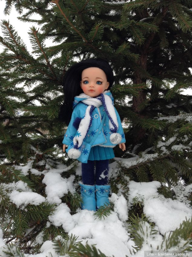 Зимнее утро почти Снегурочки или ООАК паолочки Лиу