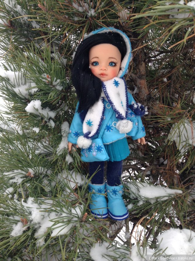 Зимнее утро почти Снегурочки или ООАК паолочки Лиу