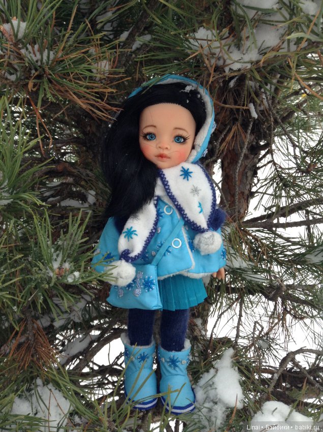 Зимнее утро почти Снегурочки или ООАК паолочки Лиу (фото 5)