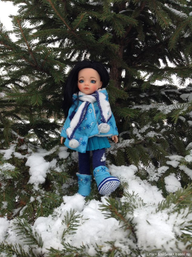 Зимнее утро почти Снегурочки или ООАК паолочки Лиу