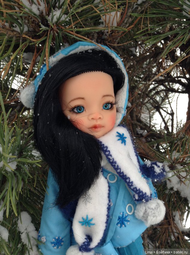 Зимнее утро почти Снегурочки или ООАК паолочки Лиу (фото 2)