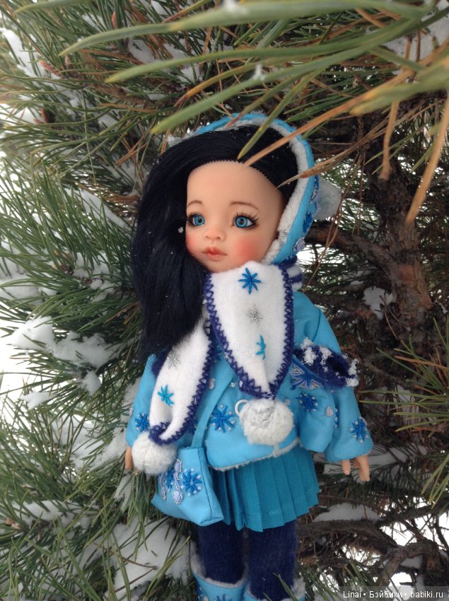 Зимнее утро почти Снегурочки или ООАК паолочки Лиу (фото 3)