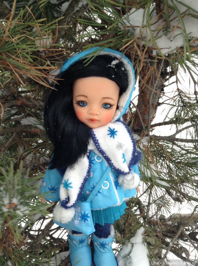 Зимнее утро почти Снегурочки или ООАК паолочки Лиу (фото 8)