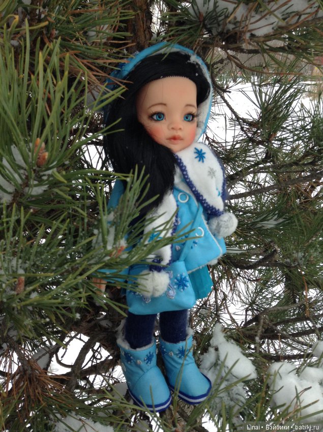 Зимнее утро почти Снегурочки или ООАК паолочки Лиу (фото 7)