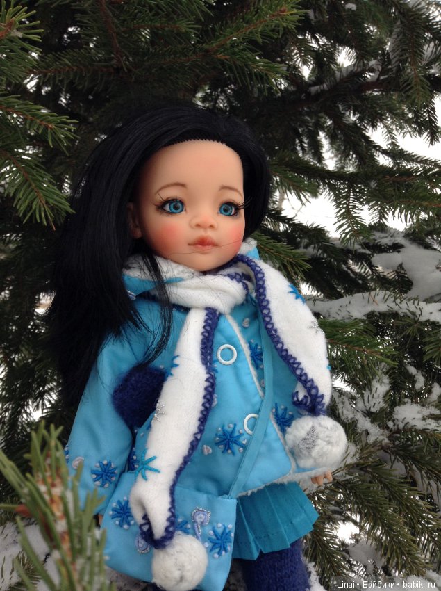 Зимнее утро почти Снегурочки или ООАК паолочки Лиу