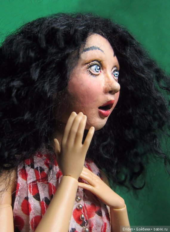 Andrea Meyer, авторские головы для fashion кукол (фото 10)