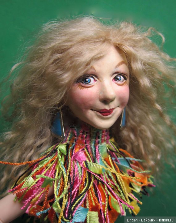 Andrea Meyer, авторские головы для fashion кукол (фото 8)