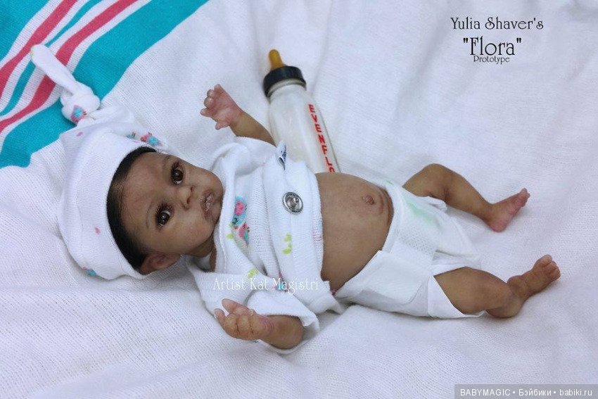 Молдики мини эльфики Flora и Sage от Yulia A.Shaver