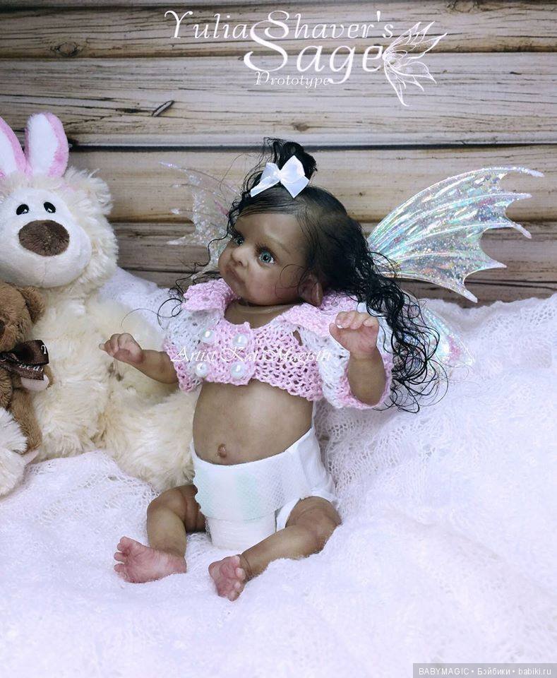 Молдики мини эльфики Flora и Sage от Yulia A.Shaver (фото 5)