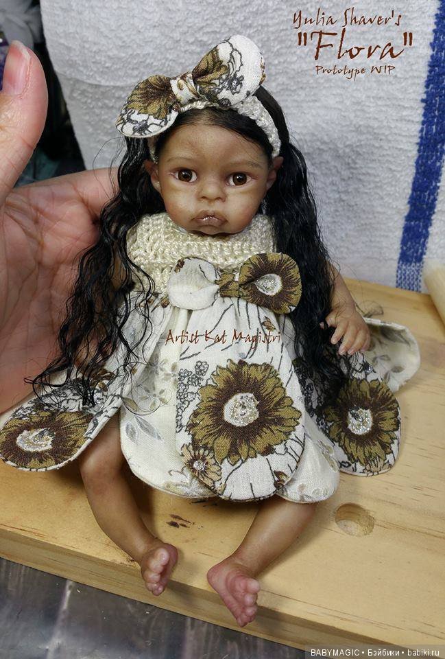 Молдики мини эльфики Flora и Sage от Yulia A.Shaver (фото 7)