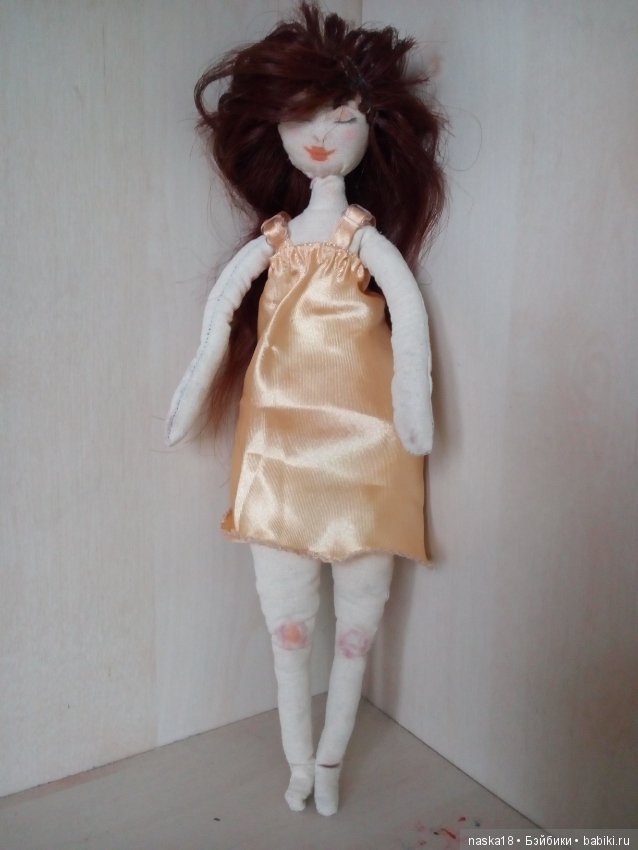 Мечтательная Соня. Кукла из ткани (фото 5)