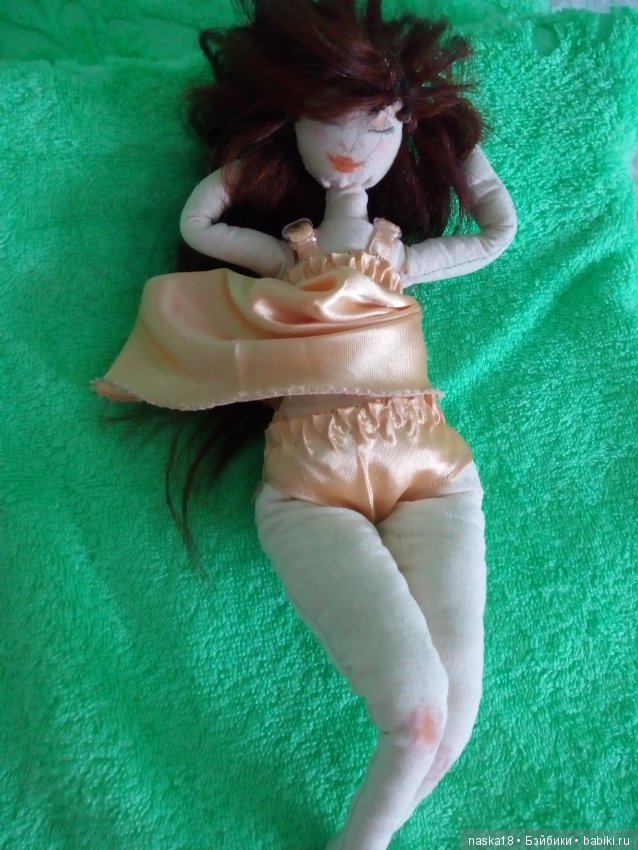 Мечтательная Соня. Кукла из ткани