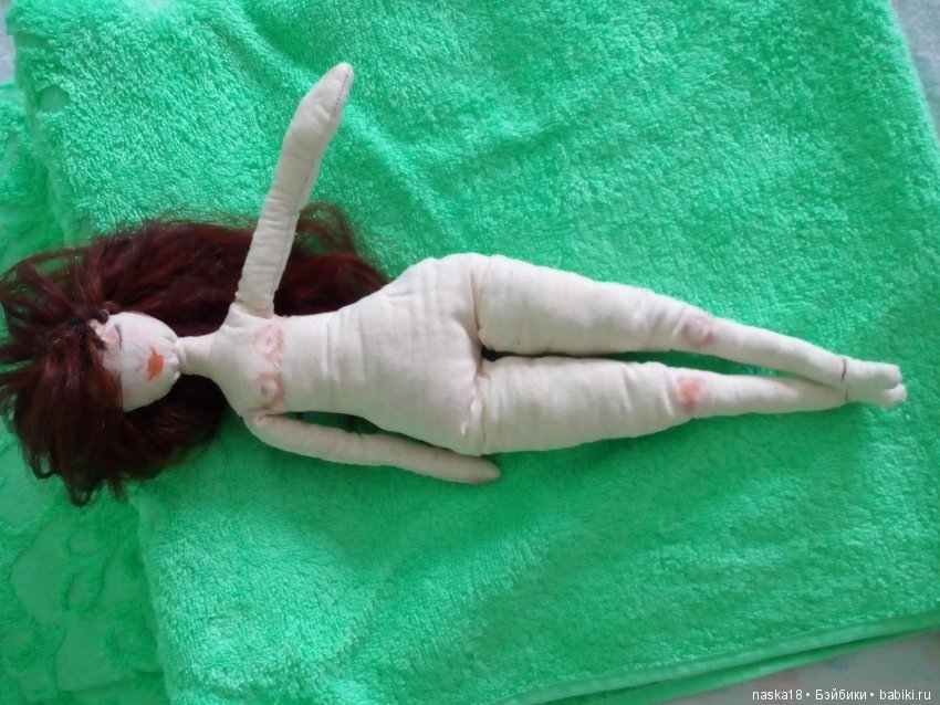 Мечтательная Соня. Кукла из ткани (фото 6)