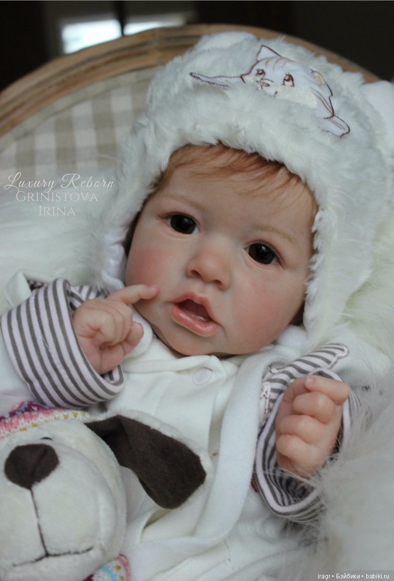 Я к Вам снова с Саскией. Кукла реборн Гринистовой Ирины (фото 3)