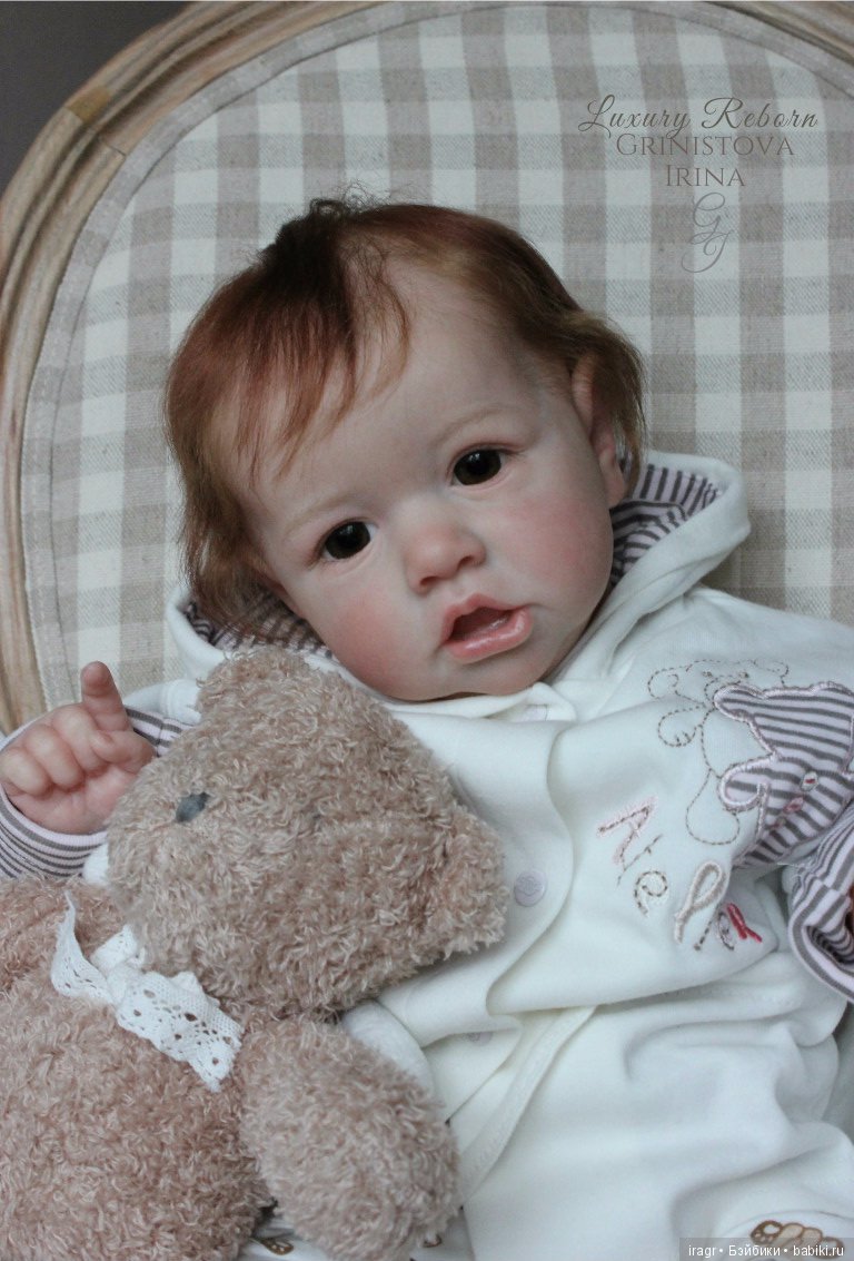 Я к Вам снова с Саскией. Кукла реборн Гринистовой Ирины