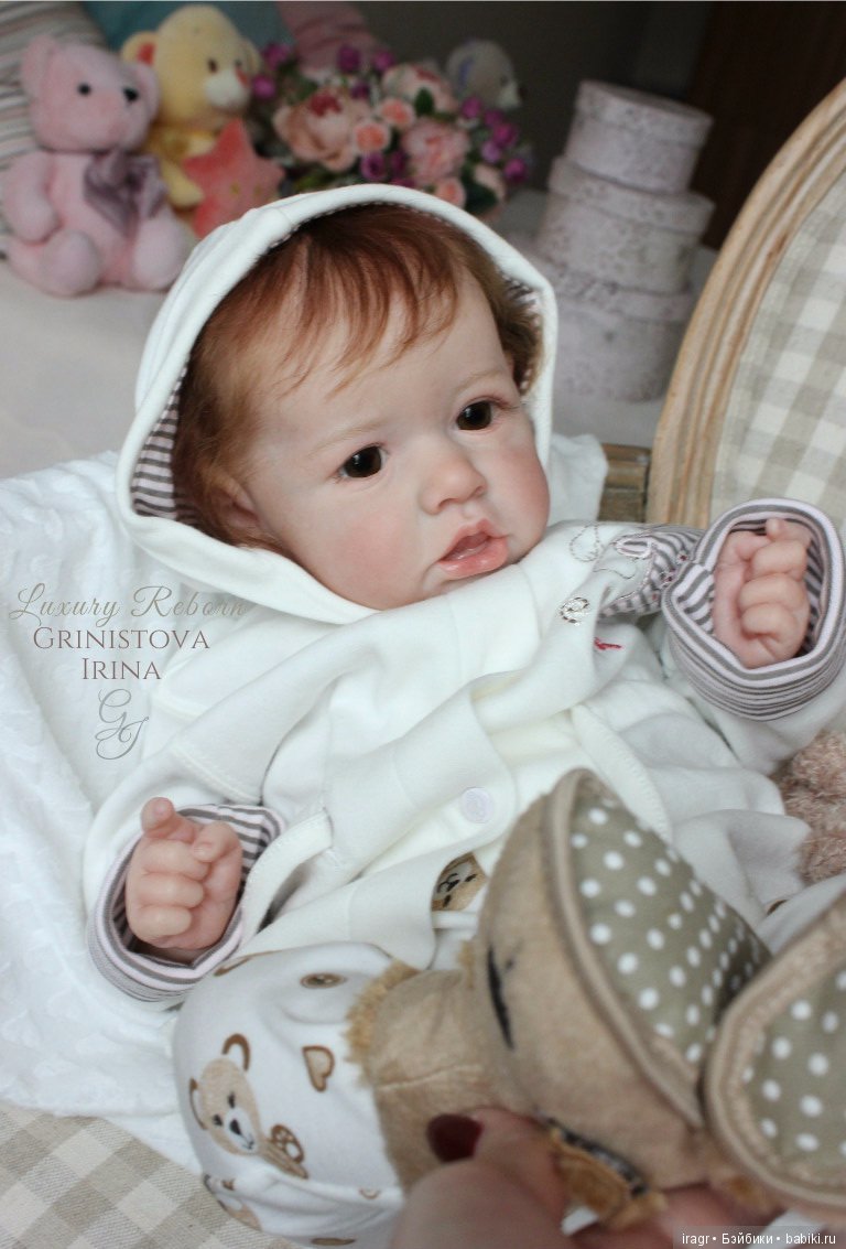 Я к Вам снова с Саскией. Кукла реборн Гринистовой Ирины (фото 8)